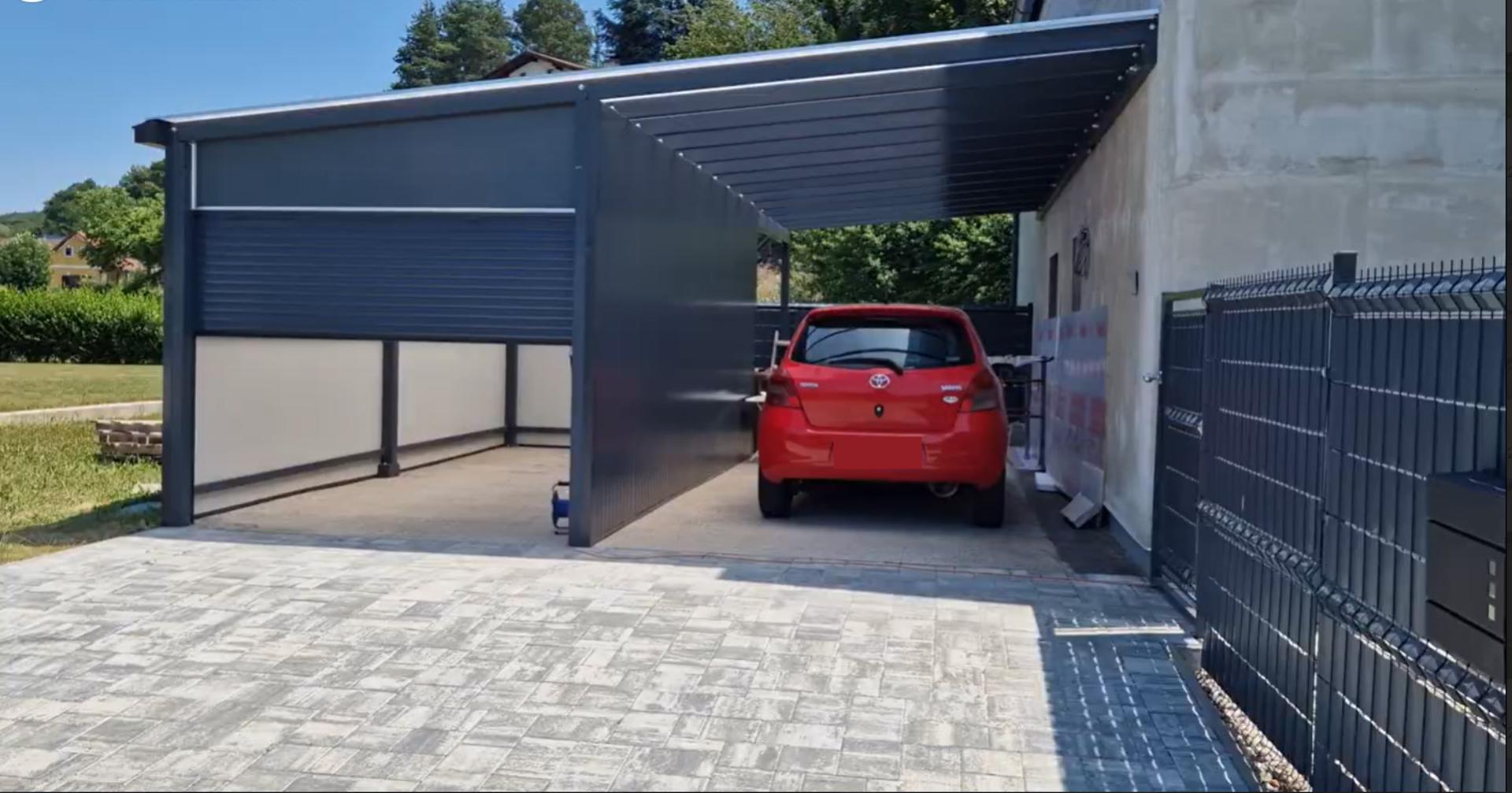 Moderni nadstreški za avto